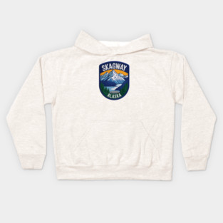 Skagway Alaska Kids Hoodie