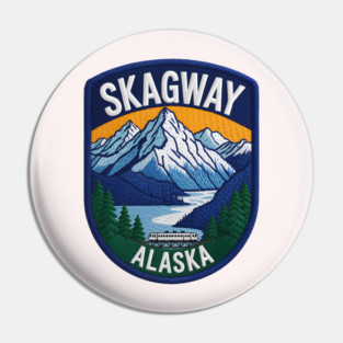Skagway Alaska Pin