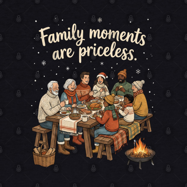 Family Moments are Priceless by Creatifly Graphic Tees