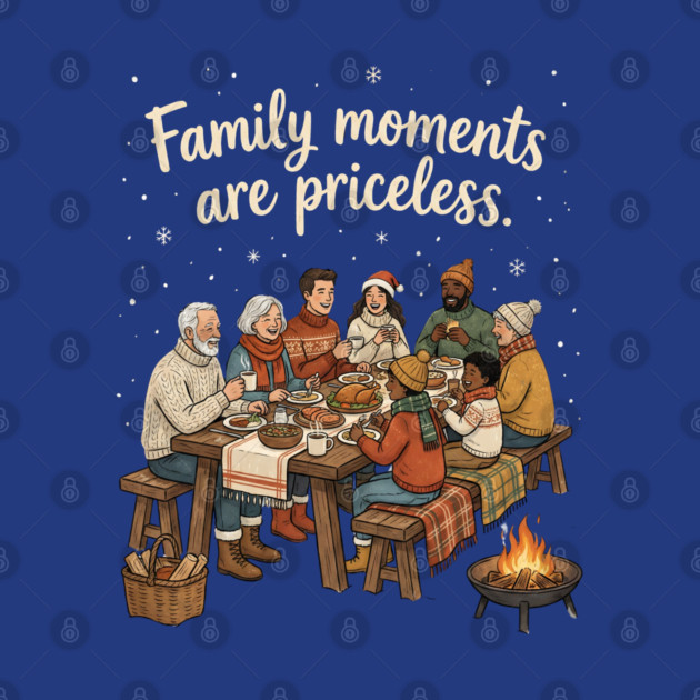 Family Moments are Priceless by Creatifly Graphic Tees