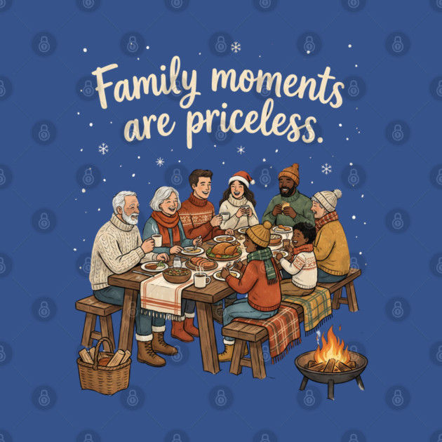 Family Moments are Priceless by Creatifly Graphic Tees