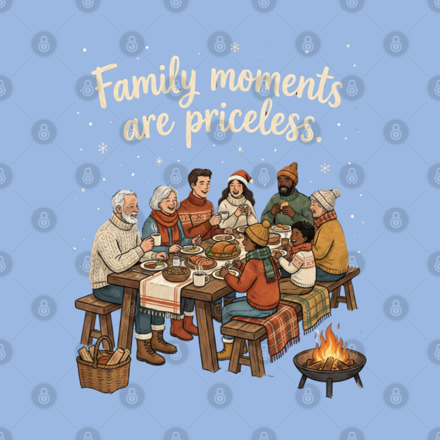 Family Moments are Priceless by Creatifly Graphic Tees