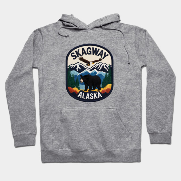 Alaska Skagway Hoodie by JessArty