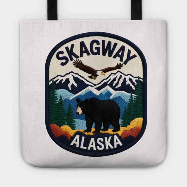 Alaska Skagway Tote by JessArty