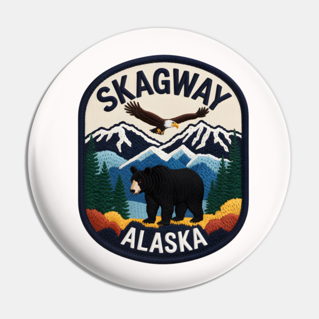 Alaska Skagway Pin by JessArty
