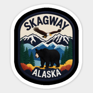 Alaska Skagway Magnet
