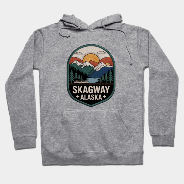 Alaska Skagway Hoodie by JessArty