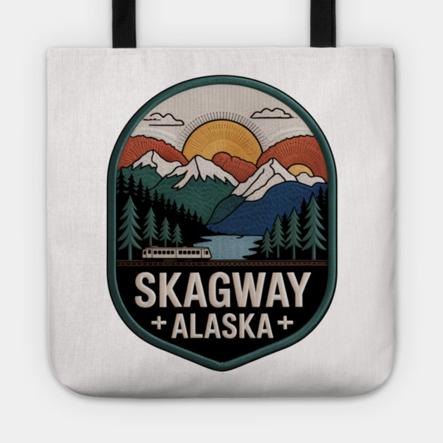 Alaska Skagway Tote by JessArty