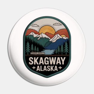 Alaska Skagway Pin