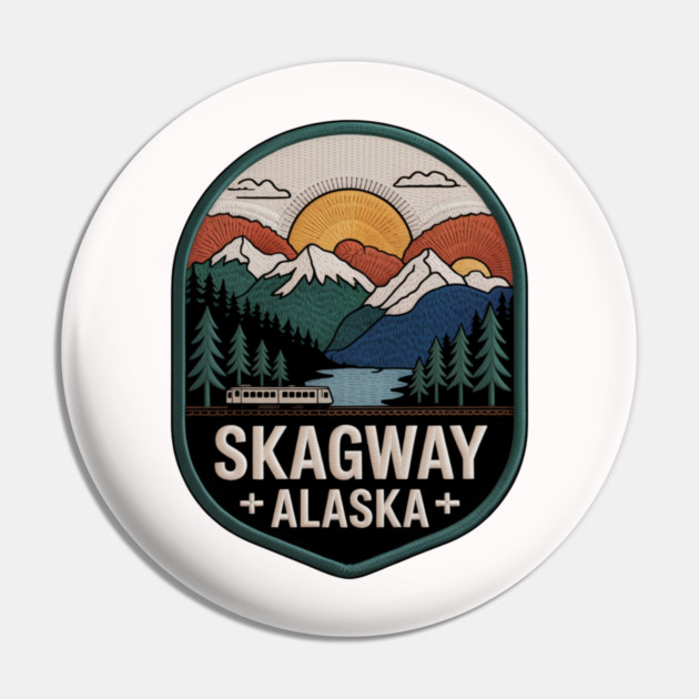 Alaska Skagway Pin by JessArty
