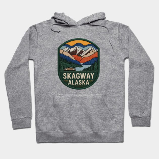 Alaska Skagway Hoodie by JessArty