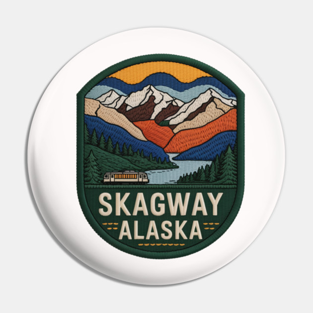 Alaska Skagway Pin by JessArty
