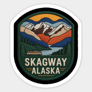 Alaska Skagway Magnet