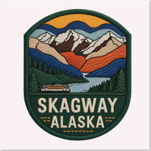 Alaska Skagway Posters and Art