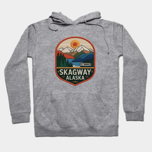 Alaska Skagway Hoodie by JessArty