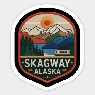 Alaska Skagway Magnet