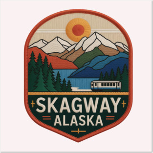 Alaska Skagway Posters and Art