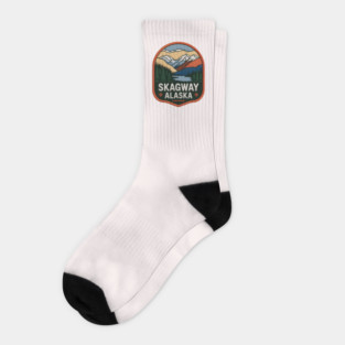 Alaska Skagway Socks
