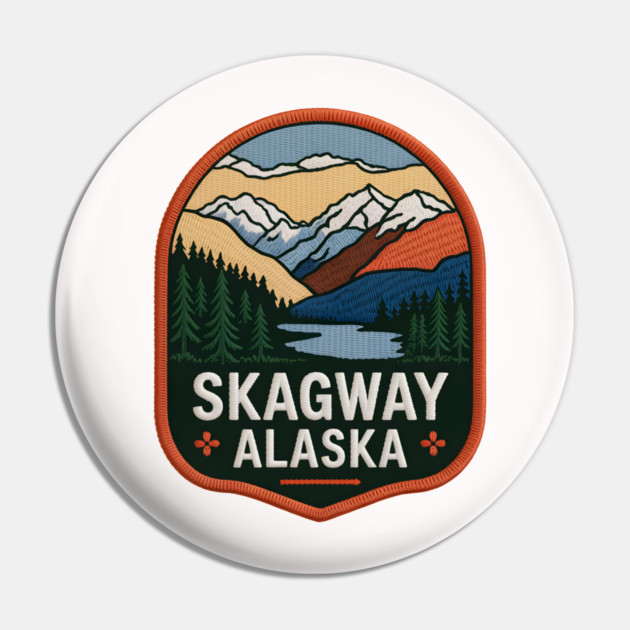 Alaska Skagway Pin by JessArty