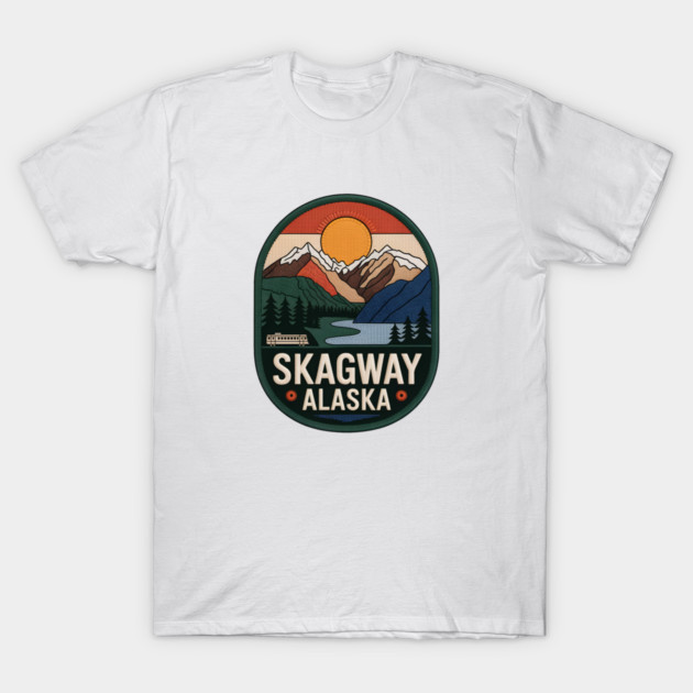 Alaska Skagway T-Shirt by JessArty