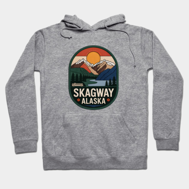 Alaska Skagway Hoodie by JessArty
