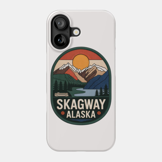 Alaska Skagway Phone Case by JessArty