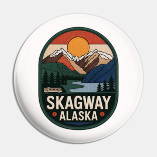 Alaska Skagway Pin