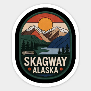 Alaska Skagway Magnet