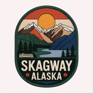 Alaska Skagway Posters and Art
