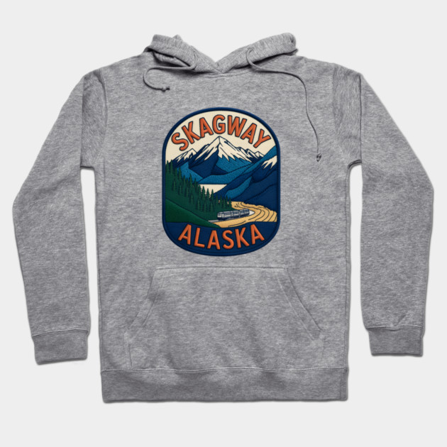 Alaska Skagway Hoodie by JessArty