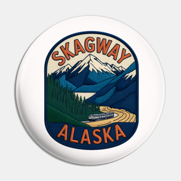 Alaska Skagway Pin by JessArty