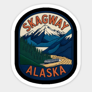 Alaska Skagway Magnet