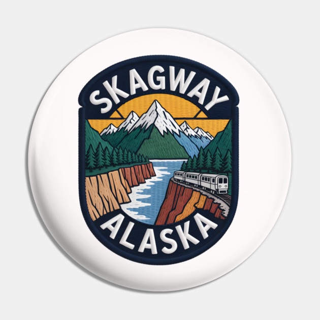 Alaska Skagway Pin by JessArty