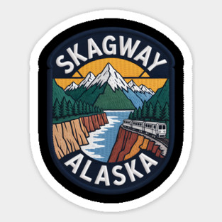 Alaska Skagway Magnet