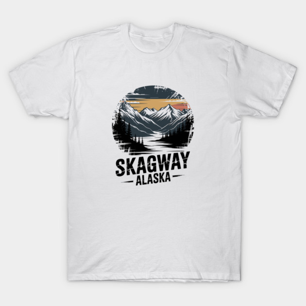 Alaska Skagway T-Shirt by JessArty