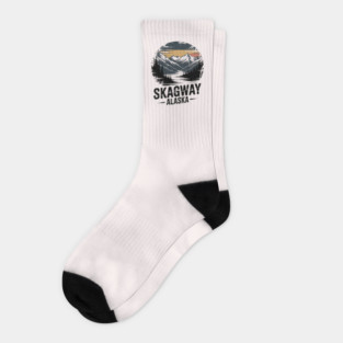 Alaska Skagway Socks