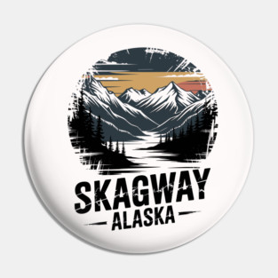 Alaska Skagway Pin