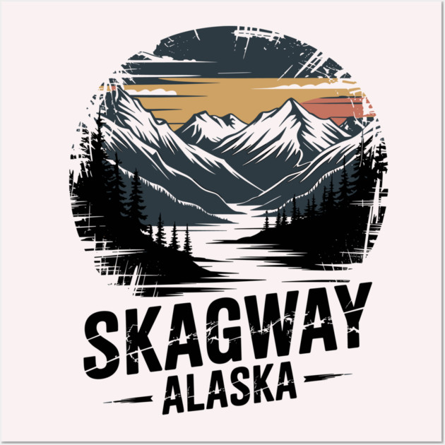 Alaska Skagway Wall Art by JessArty