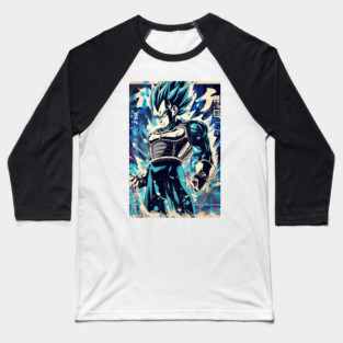 Vegeta Super SSJ Blue Baseball T-Shirt