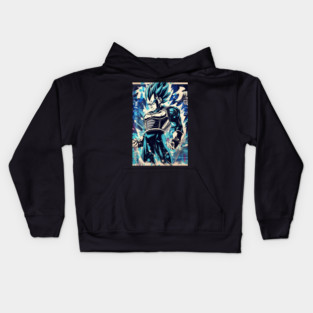 Vegeta Super SSJ Blue Kids Hoodie