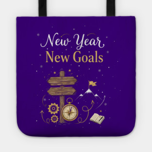 New Year New Goals Tote