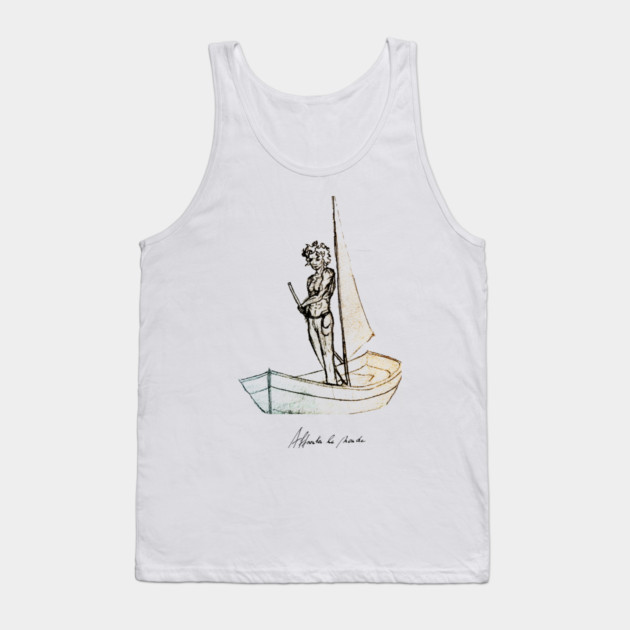 Gringus2000 Affronter Le Monde Collab Art Tank Top by Art2Wear
