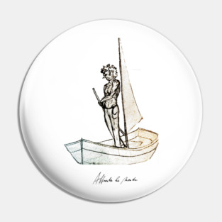 Gringus2000 Affronter Le Monde Collab Art Pin