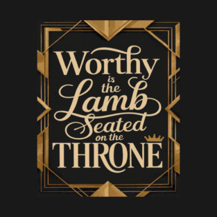 Worthy is the Lamb that is seated on The Throne in Heaven Hoodie