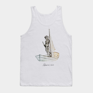 Gringus2000 Affronter Le Monde Collab Art Tank Top