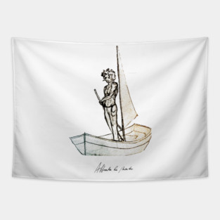 Gringus2000 Affronter Le Monde Collab Art Tapestry