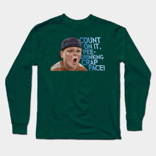 The Sandlot: Pee-Drinking Crap Face Long Sleeve T-Shirt