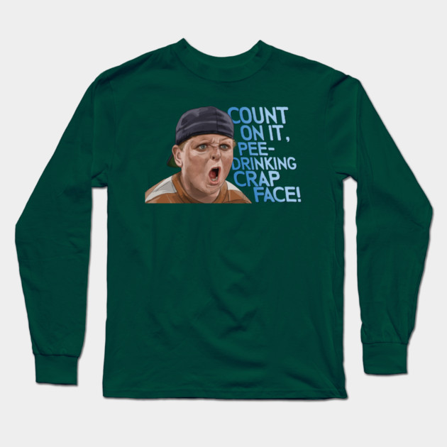 The Sandlot: Pee-Drinking Crap Face Long Sleeve T-Shirt by 51Deesigns