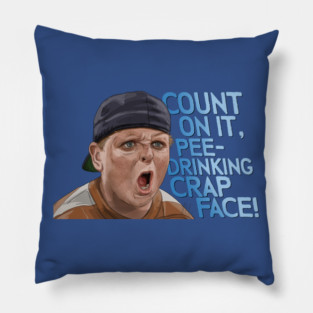 The Sandlot: Pee-Drinking Crap Face Pillow