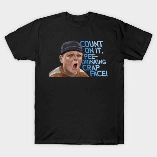 The Sandlot: Pee-Drinking Crap Face T-Shirt by 51Deesigns